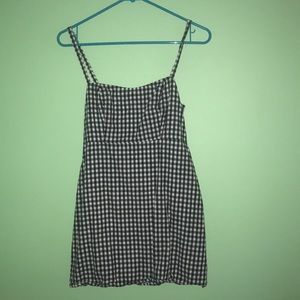 checkered dress